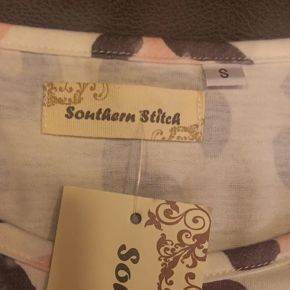 NWT. Southern Stitch Babydoll Style Pink Leopard Print Mini Dress - Picture 7 of 12